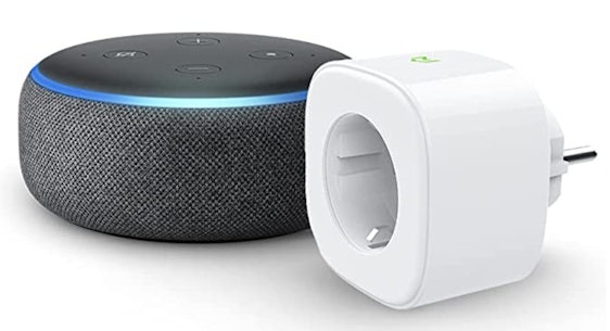 Amazon Echo Dot (3. Gen.) + Meross Smart Plug Steckdose für 23€ – smarter Lautsprecher mit Alexa (Prime)