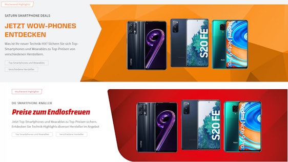 Smartphones Wochenend Aktion bei Saturn und Media Markt 🤩 - Die 5 besten Schnäppchen im Preischeck 👀
