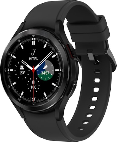 Samsung Galaxy Watch 4 Classic (LTE) für 166€ - Smartwatch mit 46mm Edelstahlgehäuse, GPS, Bluetooth (B-Ware)
