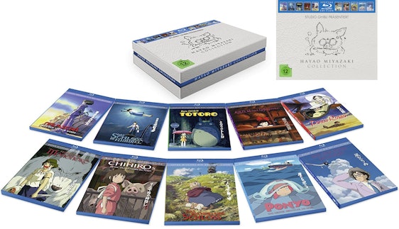 Hayao Miyazaki Collection (Special Edition) für 92€ – 10 Blu-rays, FSK-Freigabe ab 12 Jahren