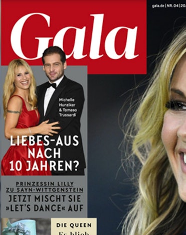 "Gala" im Halbjahresabo (25 Ausgaben) für 105€ - inklusive 105€ Amazon-Gutschein als Prämie