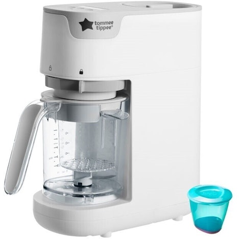 Tommee Tippee Babynahrungszubereiter für 55€ – Dampfgarer, Mixer