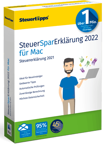 SteuerSparErklärung 2022 für 21€ – ElsterFormular-Alternative (ElFo) für die Steuerklärung 2021
