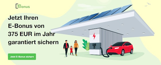 Hohe garantierte Prämie für THG-Quote: 375€ von E-Bonus für E-Auto oder E-Roller 🚙🔌