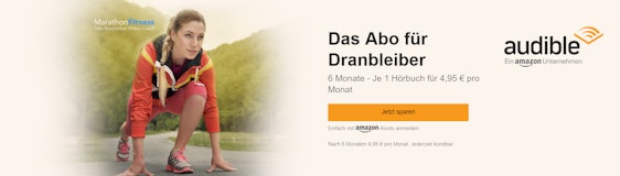 50% Rabatt: 6 Monate Audible für 4,95€ pro Monat - auch für Bestandskunden 📚