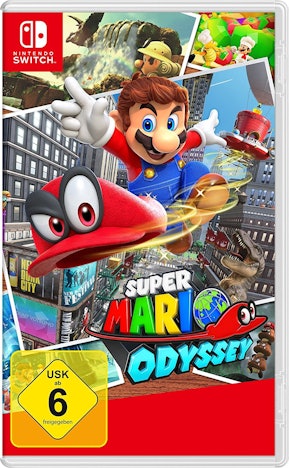 Super Mario Odyssey für 41€ - Spiel für die Nintendo Switch, B-Ware