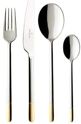 Aktion: Villeroy & Boch Ella Besteckset 70-teilig teilvergoldet 223,31€ günstiger